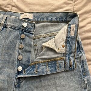 pacsun - dad jean (light blue)